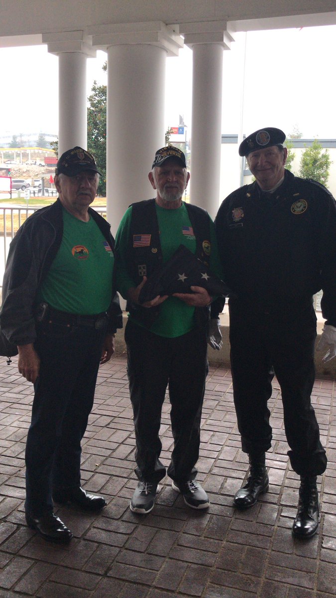 BransonFunTeam's tweet photo. Honoring veteran Danny Dunn of West Virginia with our retired flag https://t.co/RERzHPh9Z5