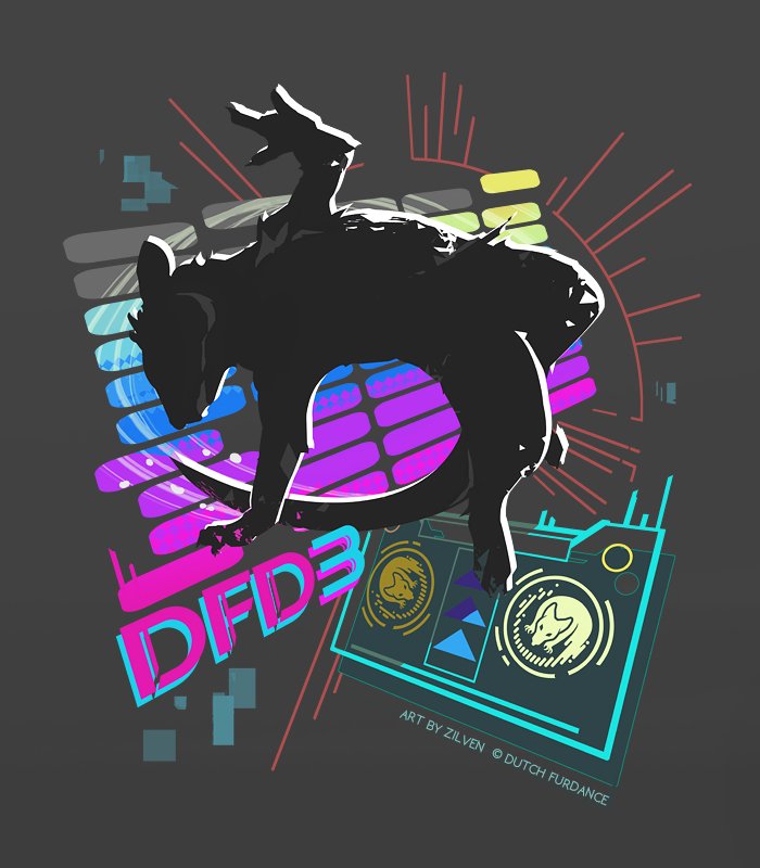 ZilvenArt's tweet photo. T-shirt art designed for @DutchFurdance! https://t.co/Ffgy8zgRrH