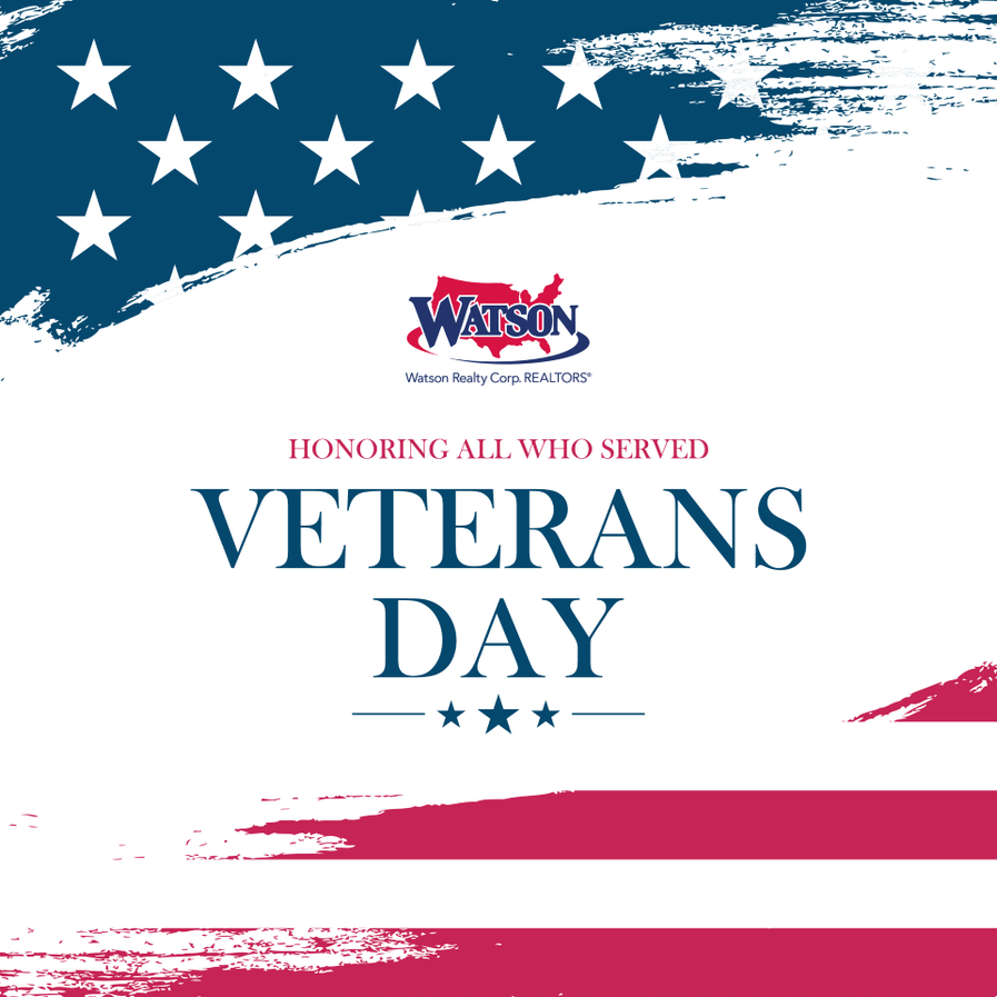 Thank you to all veterans who have served and continue to serve this great nation!