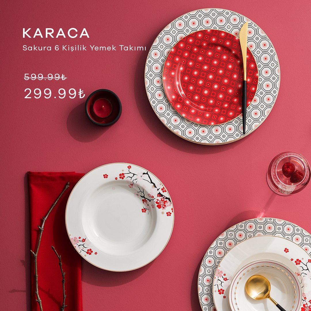 Karaca Home 6 Kişilik Yemek Takımı