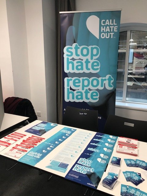 stophateuk's tweet photo. Today our Chief Executive, Rose, is delighted to be attending @WestYorksOPCC Annual Third Sector Conference.
It's also a great opportunity to raise awareness of our services, including our West Yorkshire #HateCrime Reporting App and our @CallHateOut service for young people. https://t.co/S5Dk6VnScG