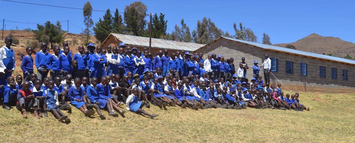 BankLesotho's tweet photo. Director of Human Resources Mrs. Mateboho Morojele handing over the class rooms donated to Khotla Primary School as per the Bank's Donations Policy. The Bank as a corporate responsible citizen continues to be part of the nation in many areas of need. https://t.co/dA9nhJ3SHd