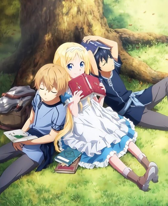 ネムっち 在 Twitter キリト ユージオ アリス幼馴染三人組 Sao Anime T Co Mqjqvchg4s Twitter