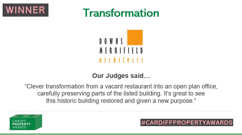 Cardiff Property Awards tweet media