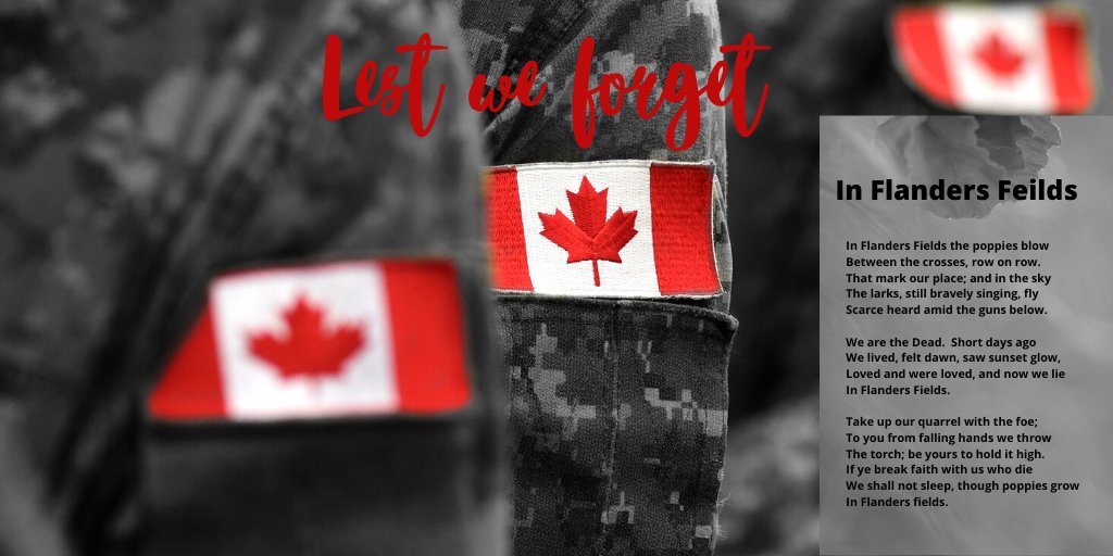 MyRaceTime1's tweet photo. Thank you.
#CanadaRemembers #LestWeForget #thankyouforyourservice #WeWillRememberThem https://t.co/4tvUPcfyxL