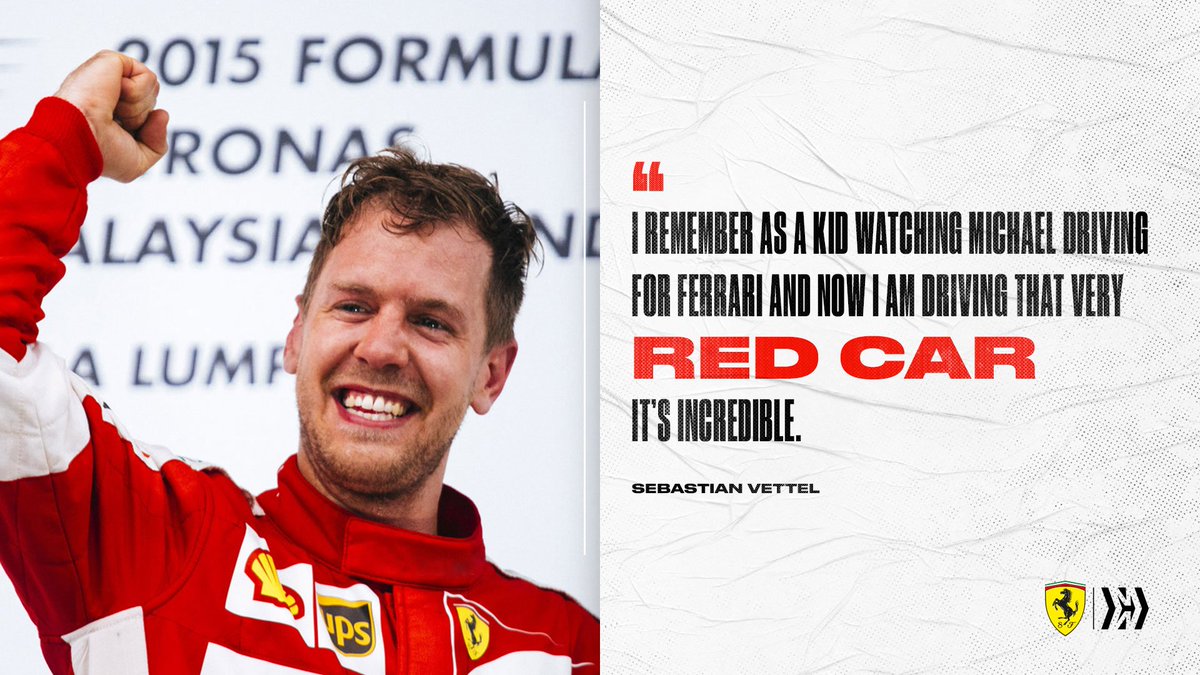 ScuderiaFerrari's tweet image. What that first win in Malaysia meant 🙌 

#essereFerrari 🔴 #Seb5