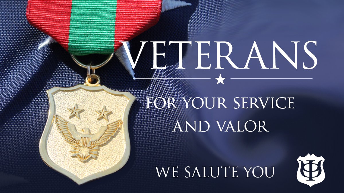 Today, as we should every day, we say thank you and salute all our veterans and active service members for their service and dedication to freedom and justice. #VeteransDay #PhiPsi #PhiKappaPsi