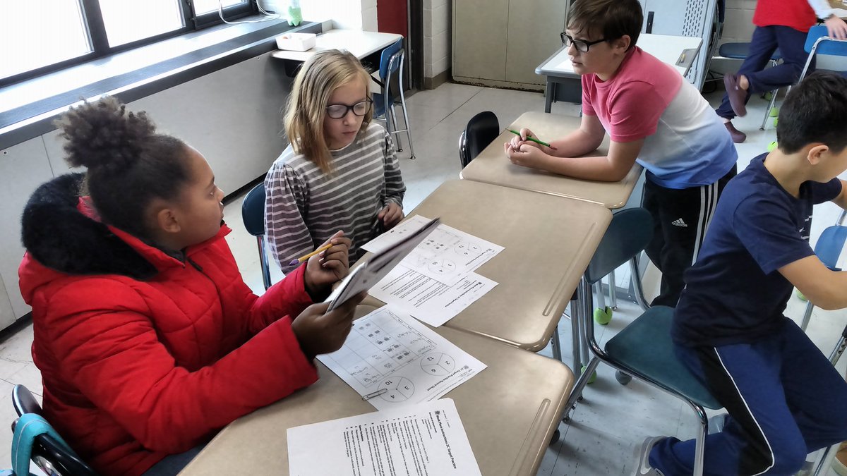 SteveRogersWind's tweet photo. Practicing our strategies for adding and subtracting fractions while playing the Target Practice math game. https://t.co/GRVDGXDh66
