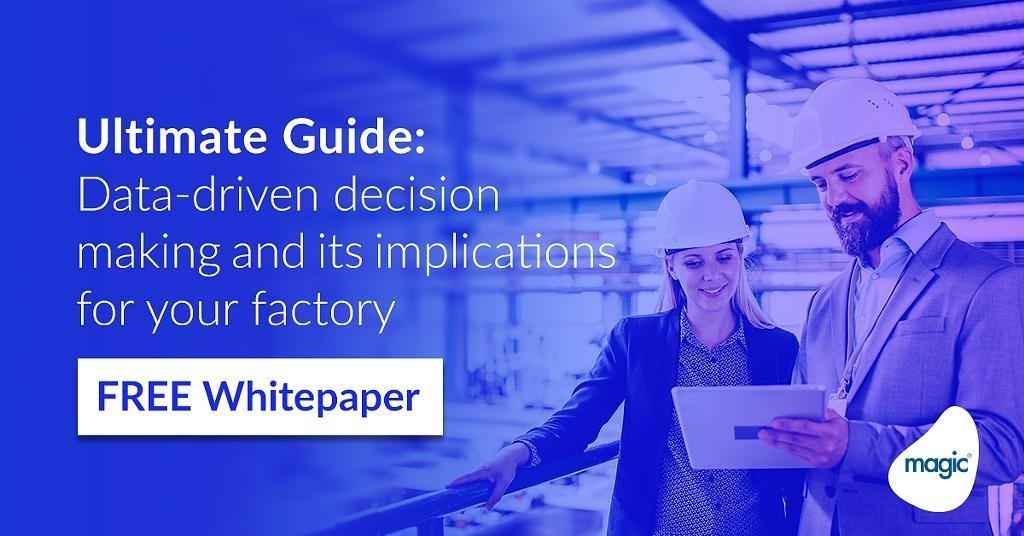 MagicSoftware's tweet image. [Whitepaper] Midsize #manufacturers: how can you leverage data to optimize operational efficiency? Read this whitepaper to learn more about data-driven decision-making -&amp;gt; #DigitalTransformation #Industry40  hubs.ly/H0lKlPR0