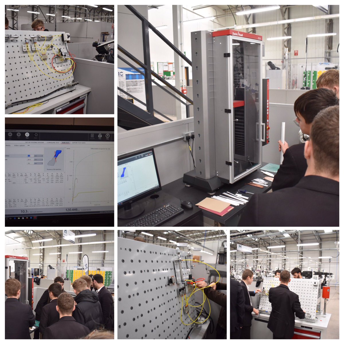 theSTEMworkshop's tweet image. Our future workforce running the show today @marchescentre students from @thecommunitycol exploring #Mechanical #Electrical #Pneumatics #MaterialsScience #BTEC #Engineering applied learning #FundedOpportunities #ESF thanks for @CMCclassiccars for the tour as well 👍🏻