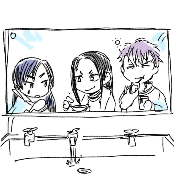 フェニックスくん描いたことあったのこれくらい(あとはランジェリー練とかなので)だった
髪の手入れとかで会話してたらかわいいね(妄想) 