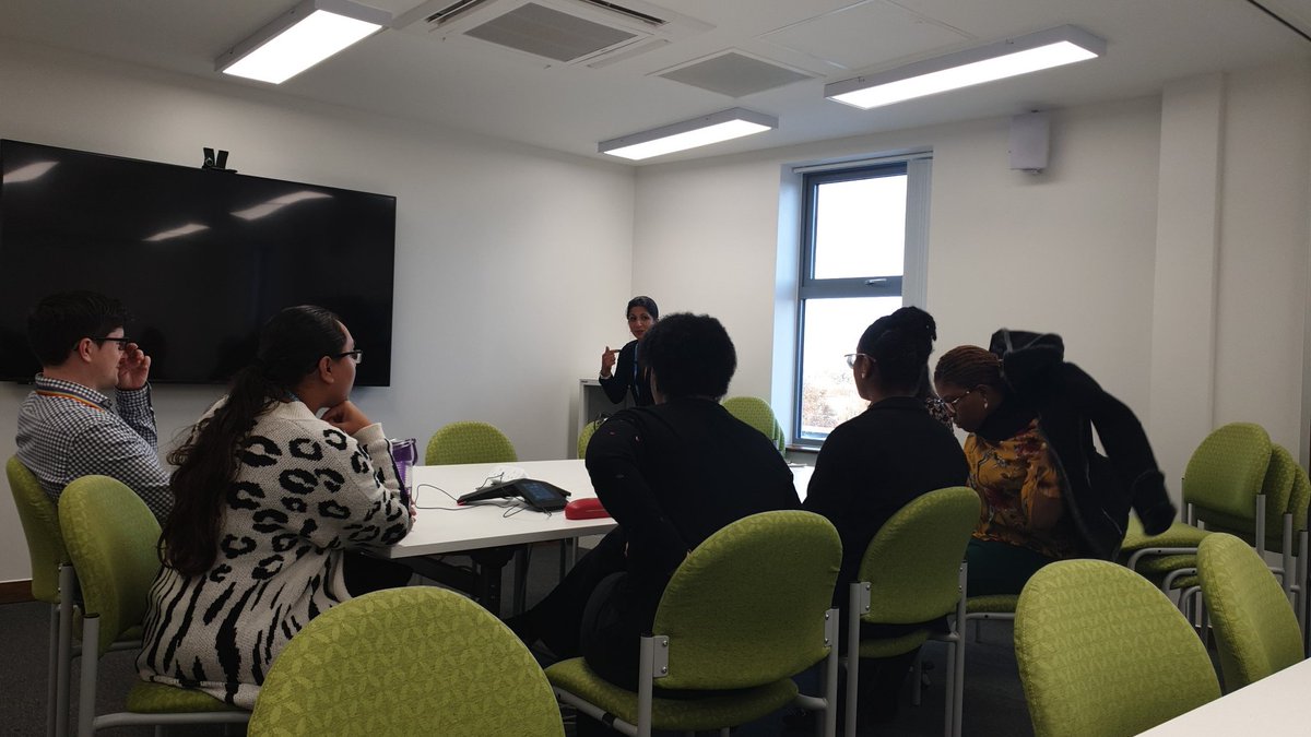 Induction session at the new Jane Atkinson Centre. Welcome to our lovely new building colleagues.