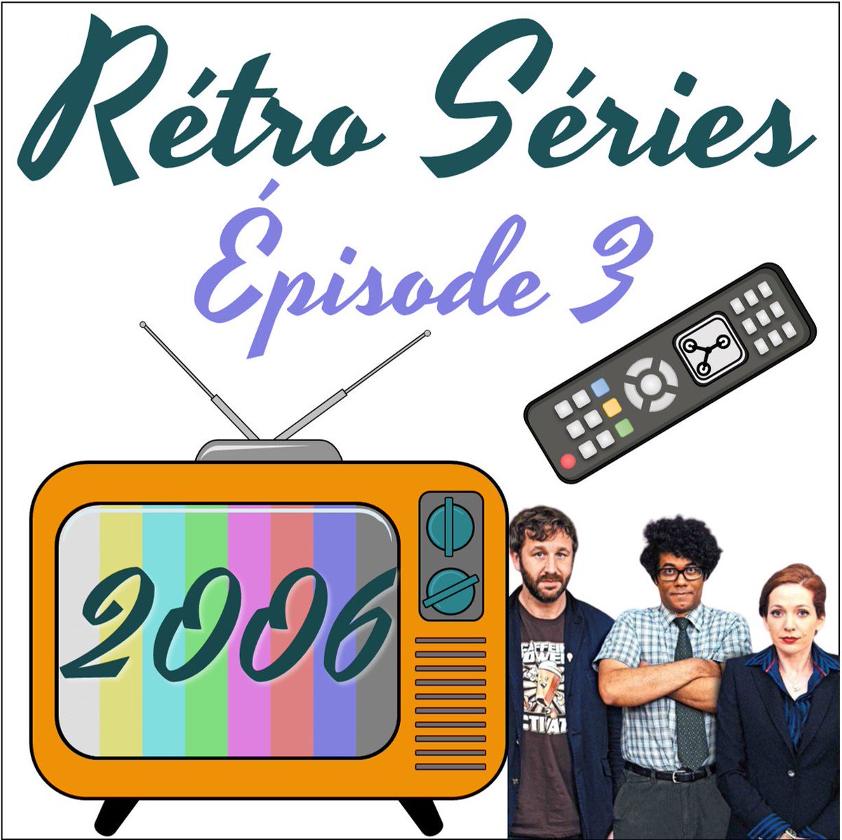 Retroseriespod's tweet photo. Direction 2006 avec notre épisode 3, disponible sur votre application de podcast préférée ou sur notre site https://t.co/4veuhr3jik 😊 https://t.co/8VoSj32MNS