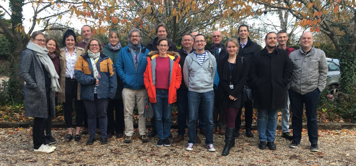 S112_OU's tweet image. I had the opportunity to photograph most of the S112 module team today: from editors, graphic designers &amp;amp; curriculum managers, to production and presentation chairs, staff tutors, curriculum assistants &amp;amp; topic authors.  All key to getting your module ready and delivered. Behold!