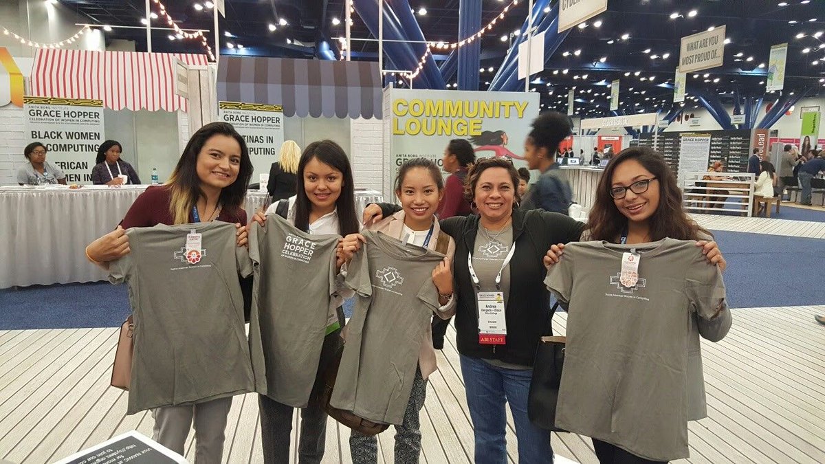 Happy #NativeAmericanHeritageMonth! Andrea Delgado Olson <a href="/316chic/">Andrea Delgado-Olson</a>, member of the Miwok Indians, is a Senior Program Manager at <a href="/AnitaB_org/">AnitaB.org</a> &amp; the Founder and Chair of Native American Women in Computing <a href="/NativeAmerWiC/">Native American Women in Computing and STEM</a>!  #computerscience #programming #WomenInSTEM #NativesinSTEM