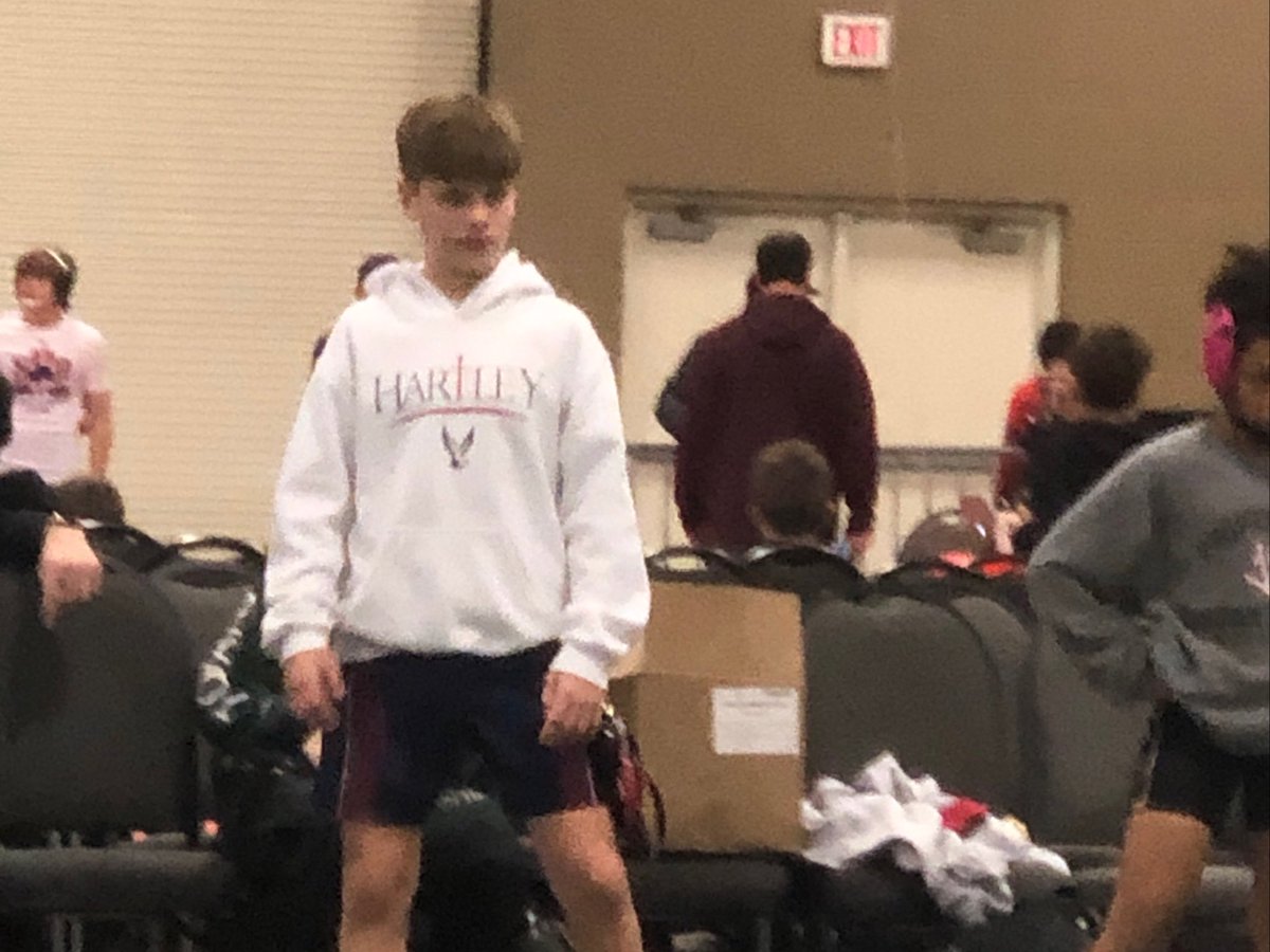 BHHSWrestling's tweet photo. Congratulations to Cooper Rathburn, 8th grade member of our junior high Team.  He competed in the National Junior High Duals against the best in the country.  #workingtobegreat #workworshipwin @mbrathburn https://t.co/oqQGtM9Pqb