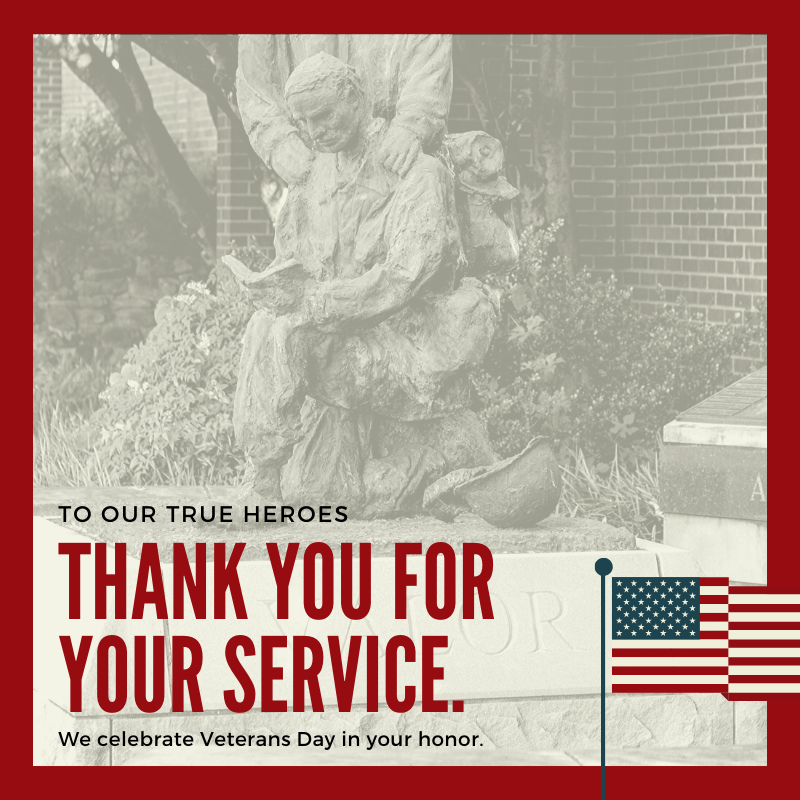 We are grateful for the selfless men and women in our CBHS community--former students, parents, faculty, and staff--who have bravely served our nation. We salute you this day. 🇺🇸
