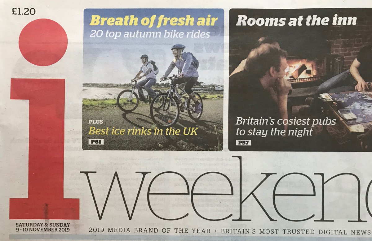 Good to see three places in the #LakeDistrict #Cumbria mentioned in <a href="/theipaper/">The i Paper</a> at the weekend...'Britain's cosiest pubs to stay the night'. <a href="/blkbullsedbergh/">The Black Bull Inn</a> <a href="/eltermereinn/">Eltermere Inn</a> and <a href="/swannewbybridge/">The Swan Hotel & Spa</a>. 
<a href="/FeatureCumbria/">@featurecumbria</a> #pubs