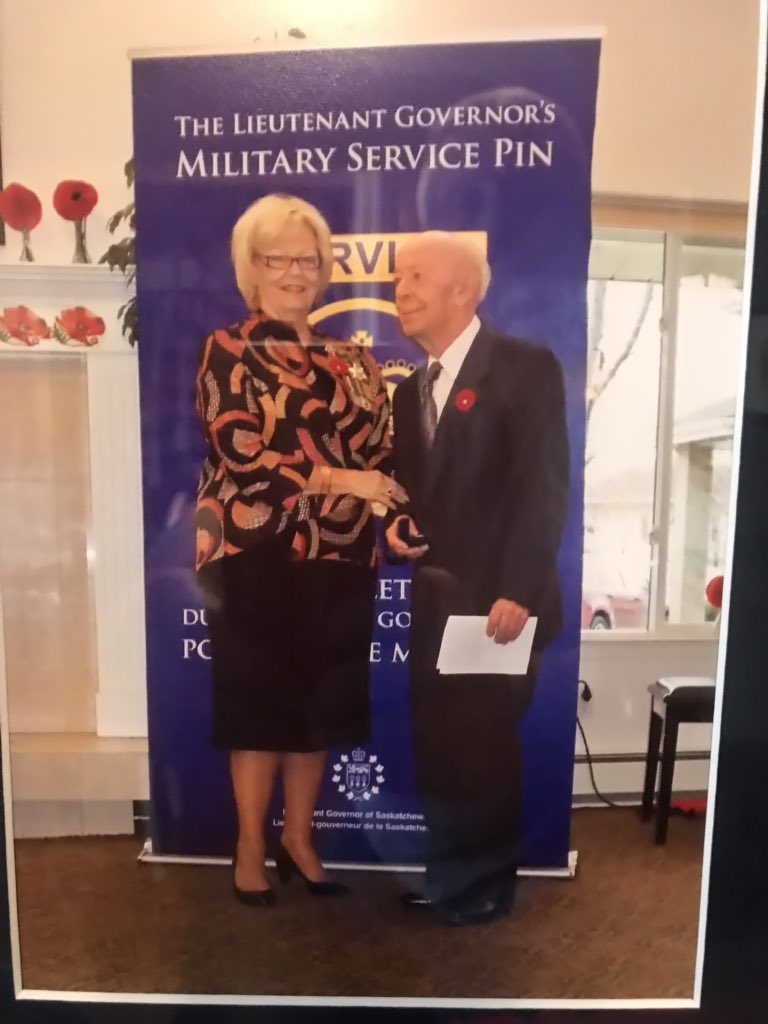noteddieshore's tweet photo. I remember my grandfather. Joined @RCAF_ARC at 17. Unlike others he came home. Thank you. #CanadaRemembers #LestWeForget https://t.co/OXOANqutO5