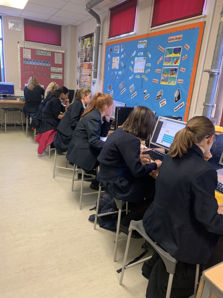 TheHoltICT's tweet photo. Year 8 students at @TheHoltSchool are taking on the @bebrasuk challenge this week in their computing lessons! Good luck!! #bebrasuk #bebraschallenge #computationalthinking #computinglessons #inspire #challenge #achieve #WeRHolt https://t.co/XKpbmy5Cm3