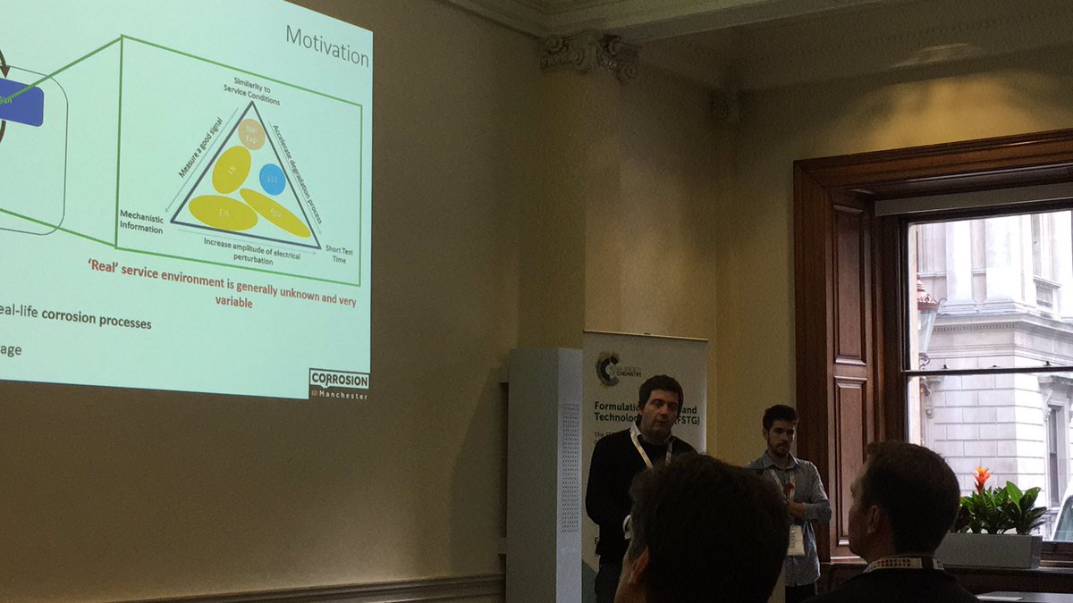 susticoat's tweet photo. Raul Davalos our ESR4 chairing the Sensed and Sensing coating session @RSC_FSTG and @RoySocChem Surface Coatings interest groups’ Formulating Functional Films and Coatings https://t.co/PcpWdmVy66 @AkzoNobel @OfficialUoM https://t.co/k1kQoVJaQg
