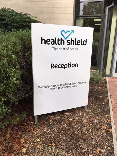 SXStoke's tweet photo. Signage refurb for Health Shield Friendly Society Ltd
#signs #graphics #stokeontrent #staffordshire #healthshield #illuminated #traysign #modularsigns #carpark #reception #directional https://t.co/PvpXeKiBAJ