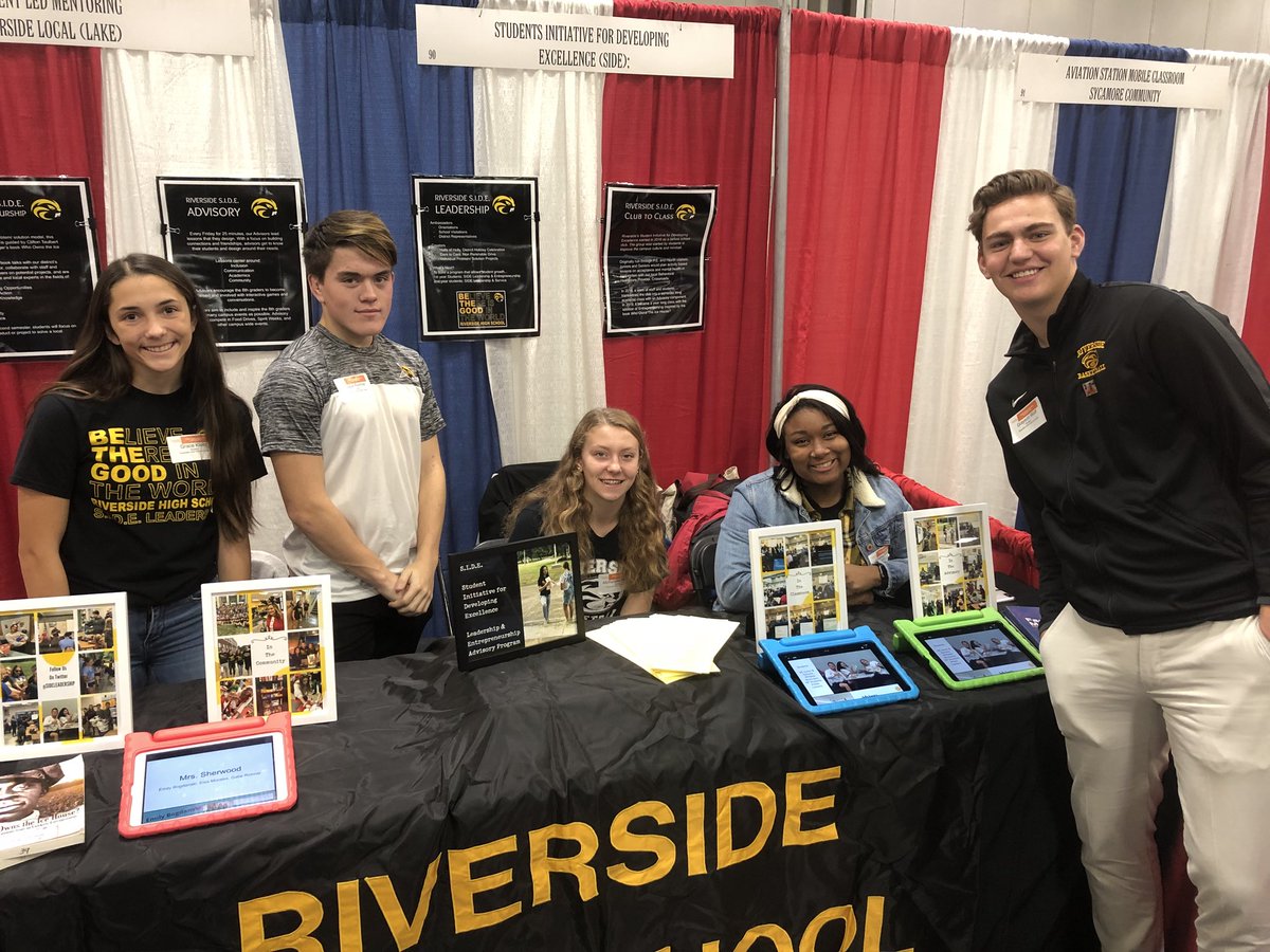 We are at the @OHschoolboards #studentachievement fair today! Sharing what #studentleadership #peermentoring can do! @RLSD_Beavers @RHSwildreader @RHS_beavers