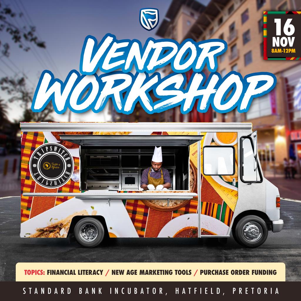TripswitchM's tweet photo. If you run a small business and do not have a speed point, worry less because this Saturday, @StandardBankZA will be registering all the attendees with a SnapScan account. https://t.co/TBTrZD356R