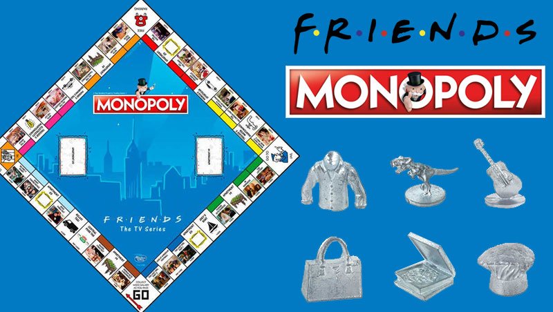 The one where you play Friends #Monopoly! This brilliant version of the classic game converts the traditional squares into iconic moments of the legendary TV series. It’s a must-have for any #Friends fan.

Shop now: hawkin.com/friends-monopo…