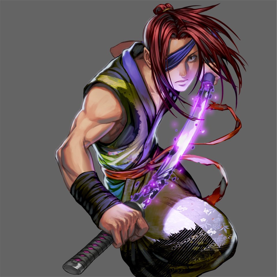 Kawakami Gensai「河上彦斎」
For "Bakumatsu Engi"「幕末演義」
I remember being so hype when given this character. I love "Rurou ni Kenshin", and Himura, the main character, is based off of Kawakami Gensai. During the Bakumatsu era, he was one of the 4 hitokiri, "manslayers".
2016 