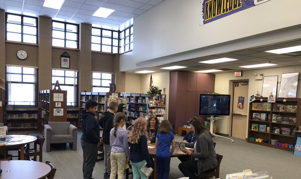 Monday’s are for Birthday Books in the library!