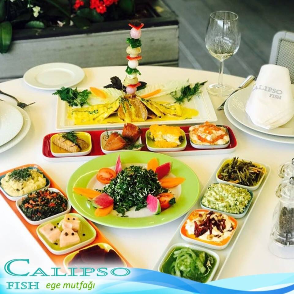 #Calipso'da lezzet şöleni...
#EgeMutfağı #BalıkSağlıktır
