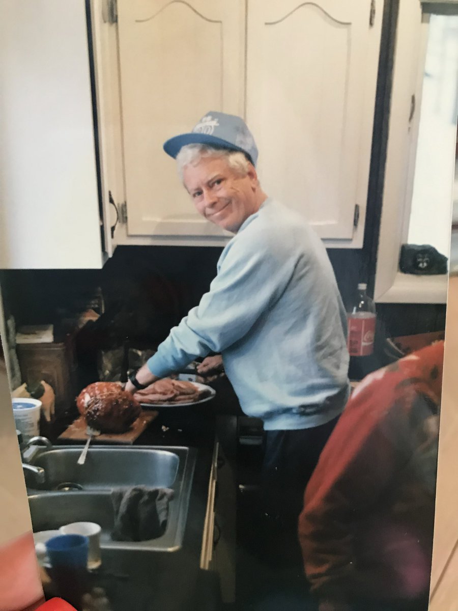 Natalie_Gasmire's tweet photo. Proud of this man who served in the Army and trained others on how to use tanks! Here he is in his element sometime in the 1990s...cooking with his family...because we have the freedom to do so! #grandpops #veteransday2019 #proudtobeanamerican 🇺🇸 https://t.co/tUzFxjcxIX