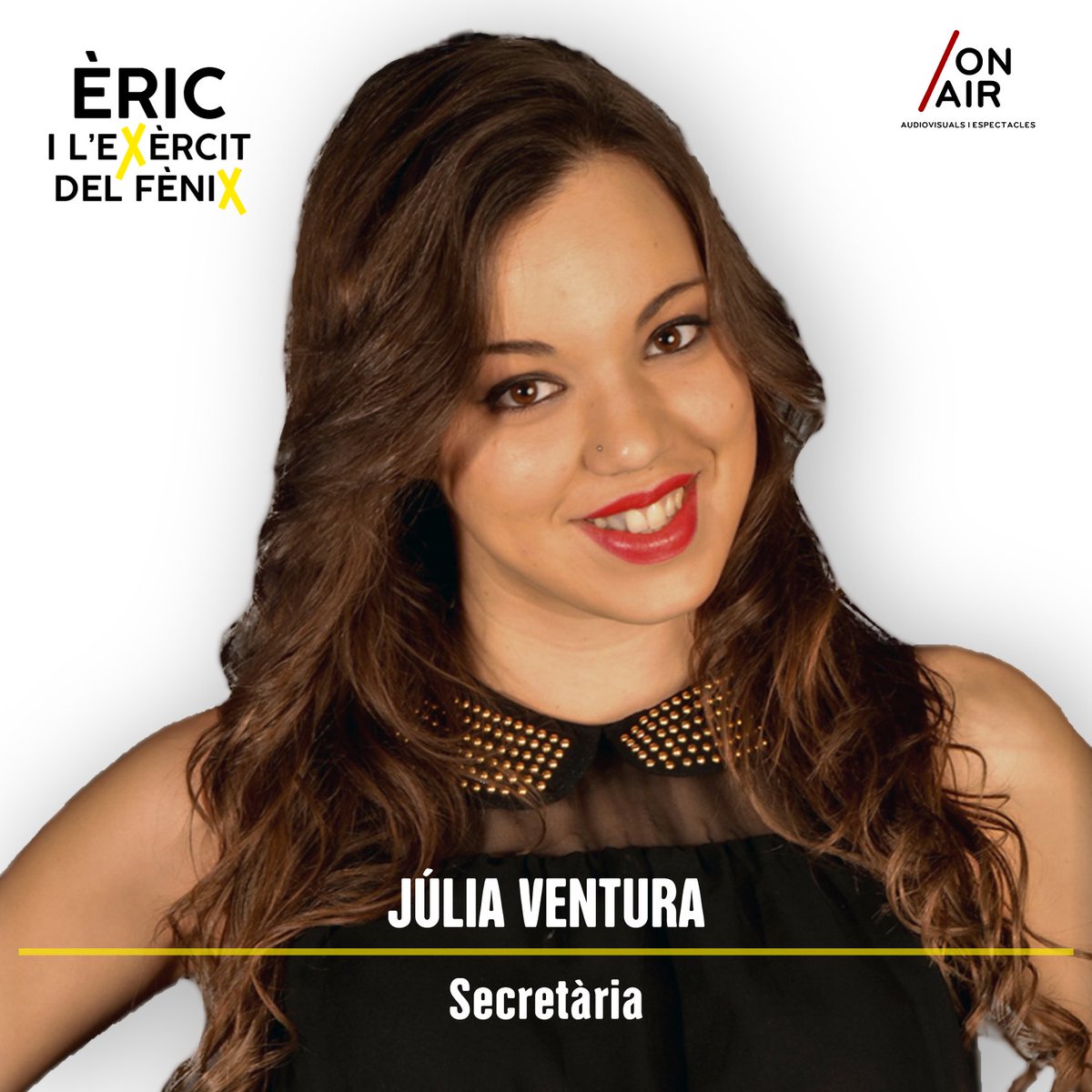 EriciExercit's tweet photo. I per tancar el repartiment us presentem a Júlia Ventura, la secretaria de l'Audiència Nacional que farà que l'Èric tingui mes drets dels que li hagués agradat a la fiscal. https://t.co/4sdeNAQVPU