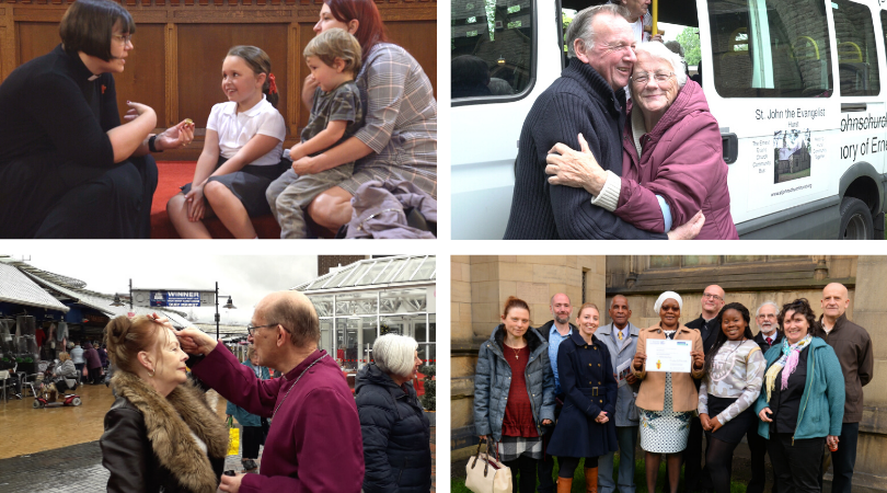 DioManchester's tweet photo. Today we are sharing our diocesan vision for 2020-2030, of being a worshipping, growing and transforming Christian presence at the heart of every community.

Watch our new short film which brings our vision to life: https://t.co/afA8bel0eN https://t.co/epNKM7aIMf