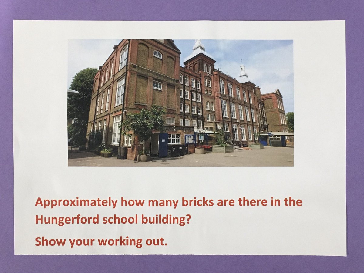 hungerfordN7's tweet image. It’s #MathsWeekEngland and our maths lead Miss Lennard has been very busy posting these #mathschallenges all over the building to challenge our budding young mathematicians.