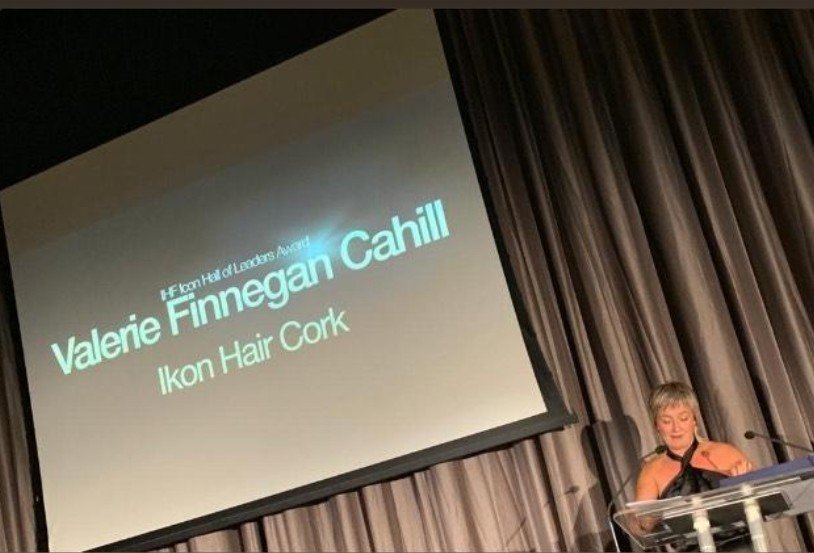 ikonvalerie's tweet photo. WOW!!!!!! A huge thank you to everyone in @irishhairfed for choosing me for this amazing industry award for leadership.
I still cannot believe I am now in The Hall of Leaders!!!
It was a huge honour to receive my Icon Award,thank you again,Val x https://t.co/fblVehzX4f