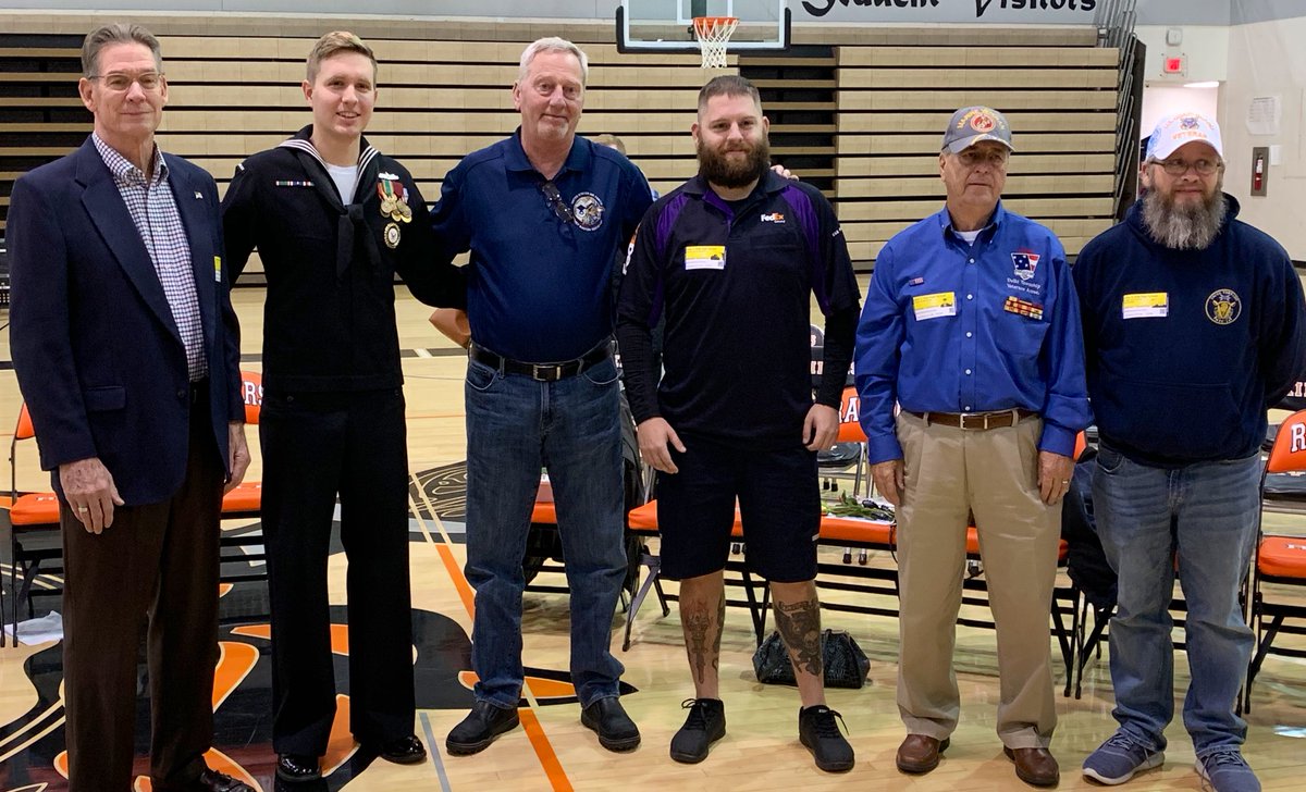 ryleraiders's tweet photo. Thank you to the veterans attending our Veteran’s Day recognition!  Great job by Ryle FCCLA for organizing the entire event! https://t.co/r5yT4CTWVa