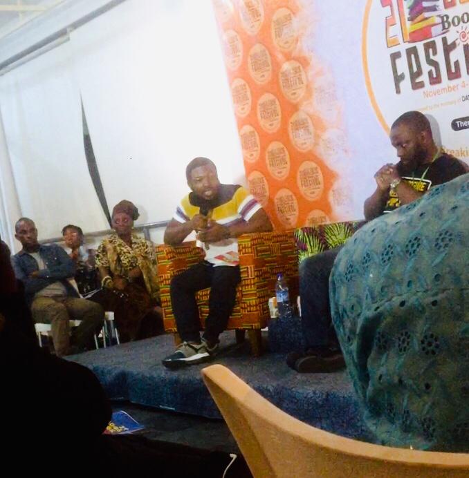 HEEMtheWriter's tweet photo. HBD to @nzesylva. A few days ago, I had the honour of sitting on a panel with him and other amazing folks at #LABAF2019. In the few days after, I've had cause to believe he's even more amazing than I initially thought. May your creative well never run dry bro, enjoy your day! https://t.co/YaQsFq3XYf