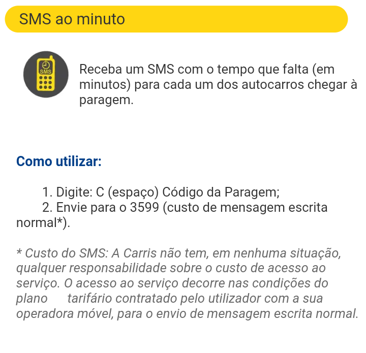 CarrisBuses's tweet photo. @cIara000 Não somos a Carris, mas com uma pesquisa no Google encontrámos algo que pode solucionar o seu problema: "C (espaço) Código da Paragem" 😉 https://t.co/fZxhSRxSxV