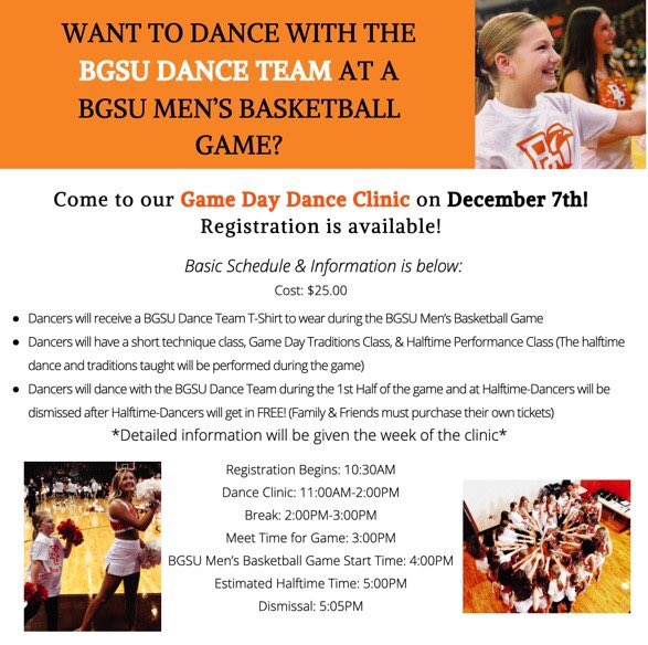 BGSU Dance Team tweet media