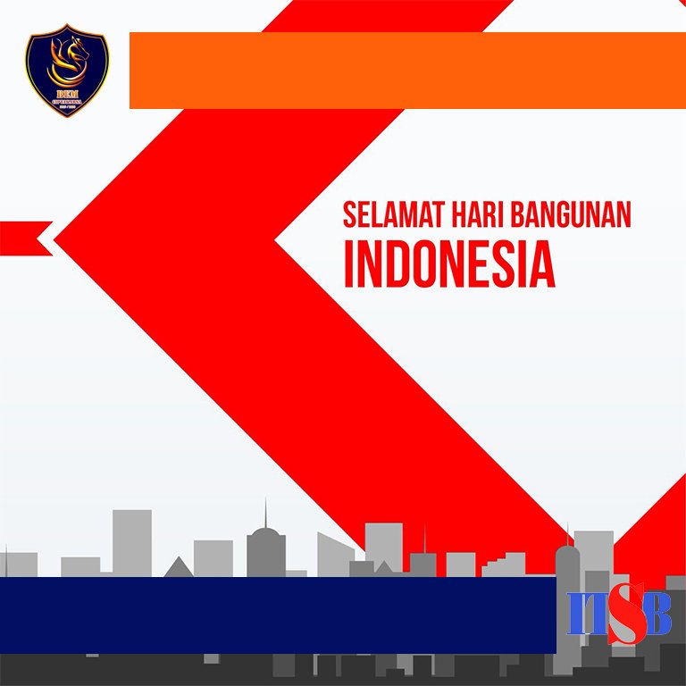 Pada tanggal 11 November diusulkan sebagai Hari Bangunan Indonesia.11 November dapat dipahami sebagai simbol yang kokoh dimana terdiri dari 4 angka satu(11-11),bangunan yang kokoh setidaknya berdiri diatas 4 pilar yang kokoh tersebut.

#bemciptakarsakmitsb
#kitabangkitkitasolid
