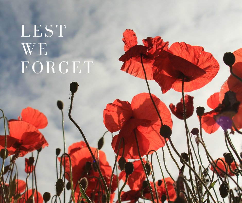 Today we are remembering those who have sacrificed their lives for our country.

#LestWeForget