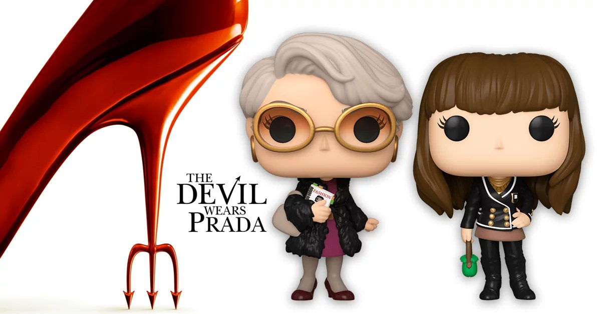 GustavoPerrito's tweet photo. #PopMovie Funko @OriginalFunko presenta figuras de #DevilWearsPrada Andy Sachs y Miranda Priestly han sido inmortalizadas a través de estas figuras coleccionables. @20thcenturyfox #Funko ✨ https://t.co/a7nOJWDOUU