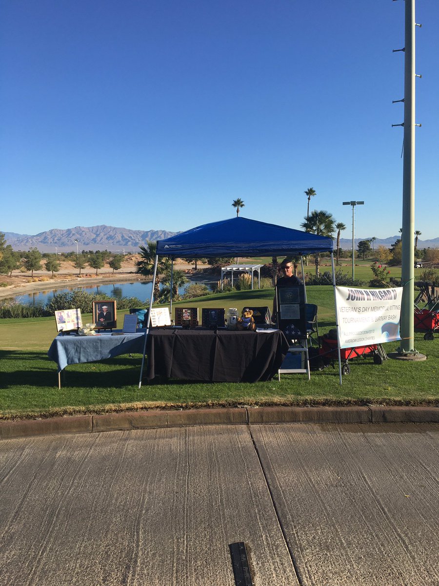 alpost76lv's tweet photo. All set up and ready to go !!  Angel Park golf course. https://t.co/zbMhcI1Quw