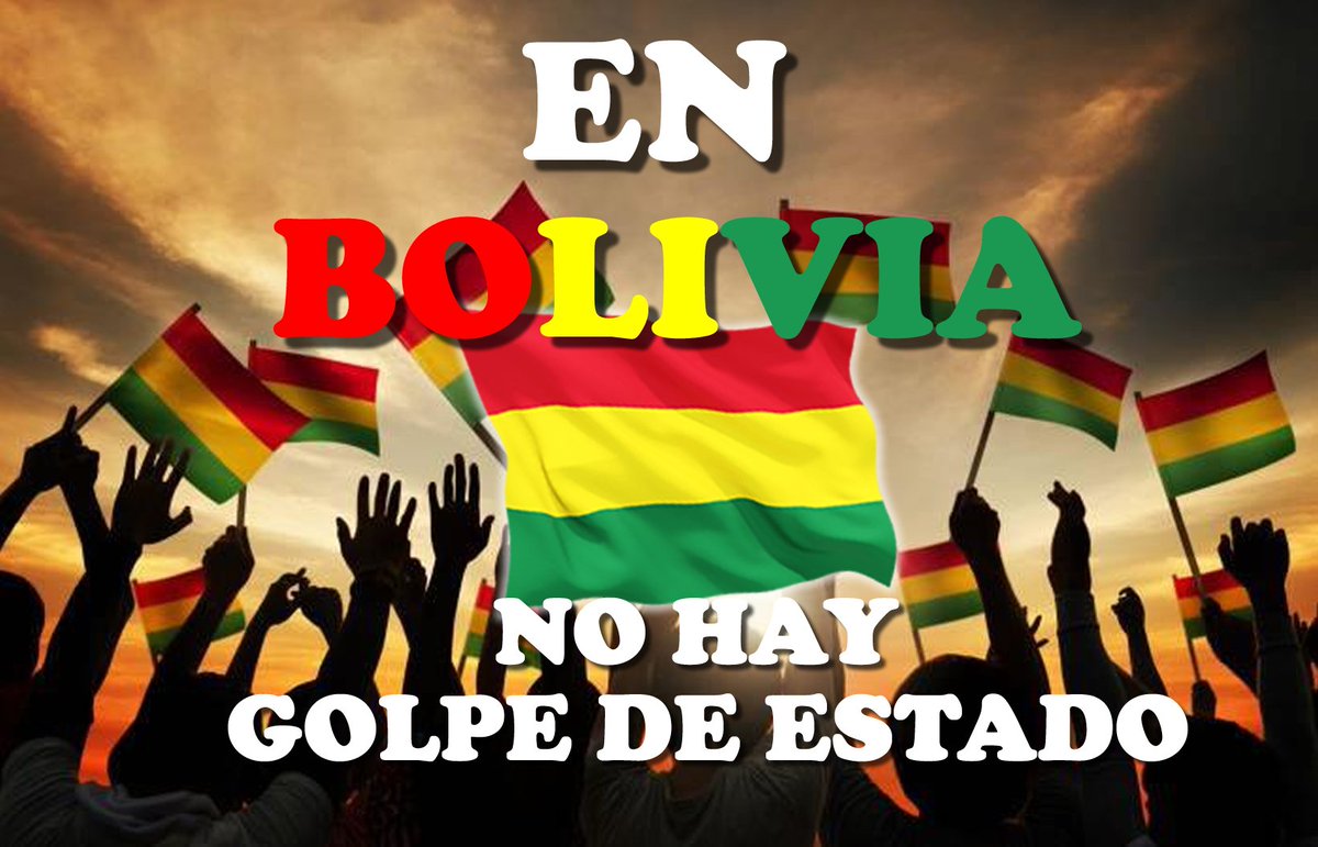 gonalge's tweet photo. #EnBoliviaNoHayGolpeDeEstado #BoliviaNoHayGolpe https://t.co/6pL3HKrMY2