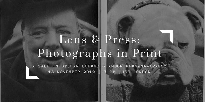 Next Monday 18 Nov at the Hungarian Cultural Centre an expert panel will discuss the massive contribution to British photography by two Hungarians in the 1930s: Stefan Lorant and Andor Kraszna-Krausz. Free but booking needed eventbrite.co.uk/e/lens-press-p…