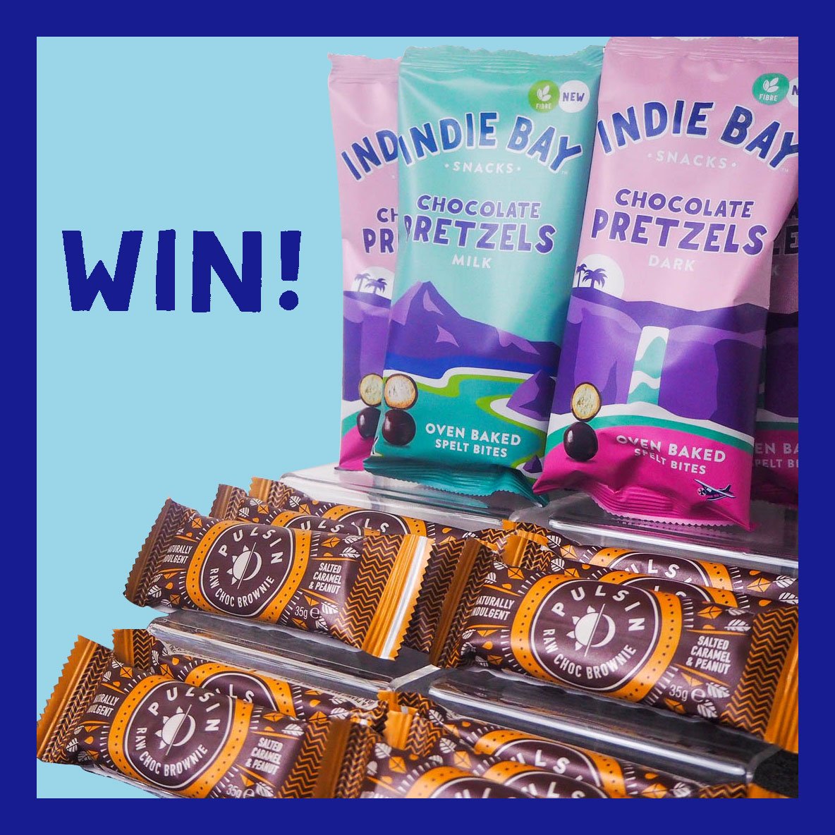 IndieBaySnacks's tweet photo. 🦸‍♂️PROTEIN-PACKED CONTEST 🦸‍♀️ We've teamed up with our buddies over at @pulsinhq  to bring you this giveaway to win a bunch of our tasty new chocolate pretzels and their amazing snacks. To enter this giveaway retweet this post and tag your everyday superheroes #HappySnacking https://t.co/96lZtvx4i9