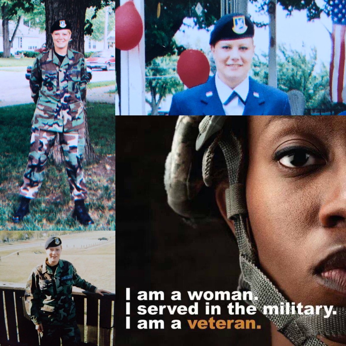 ShannonG386's tweet photo. #ProudVeteran #USAF #USAFSecurityForces #MP #GirlPower ❤️🇺🇸❤️🇺🇸 https://t.co/NCH49tQfWb