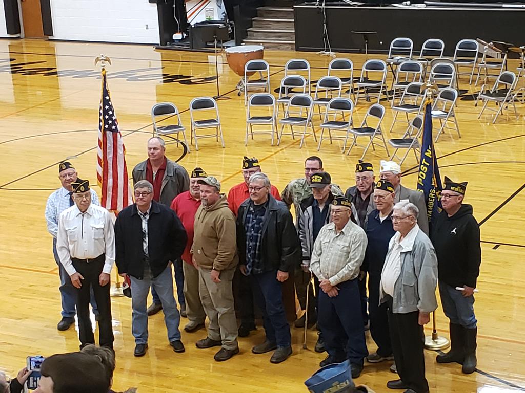 Thank you chambers nebraska veterans and all other veterans!
